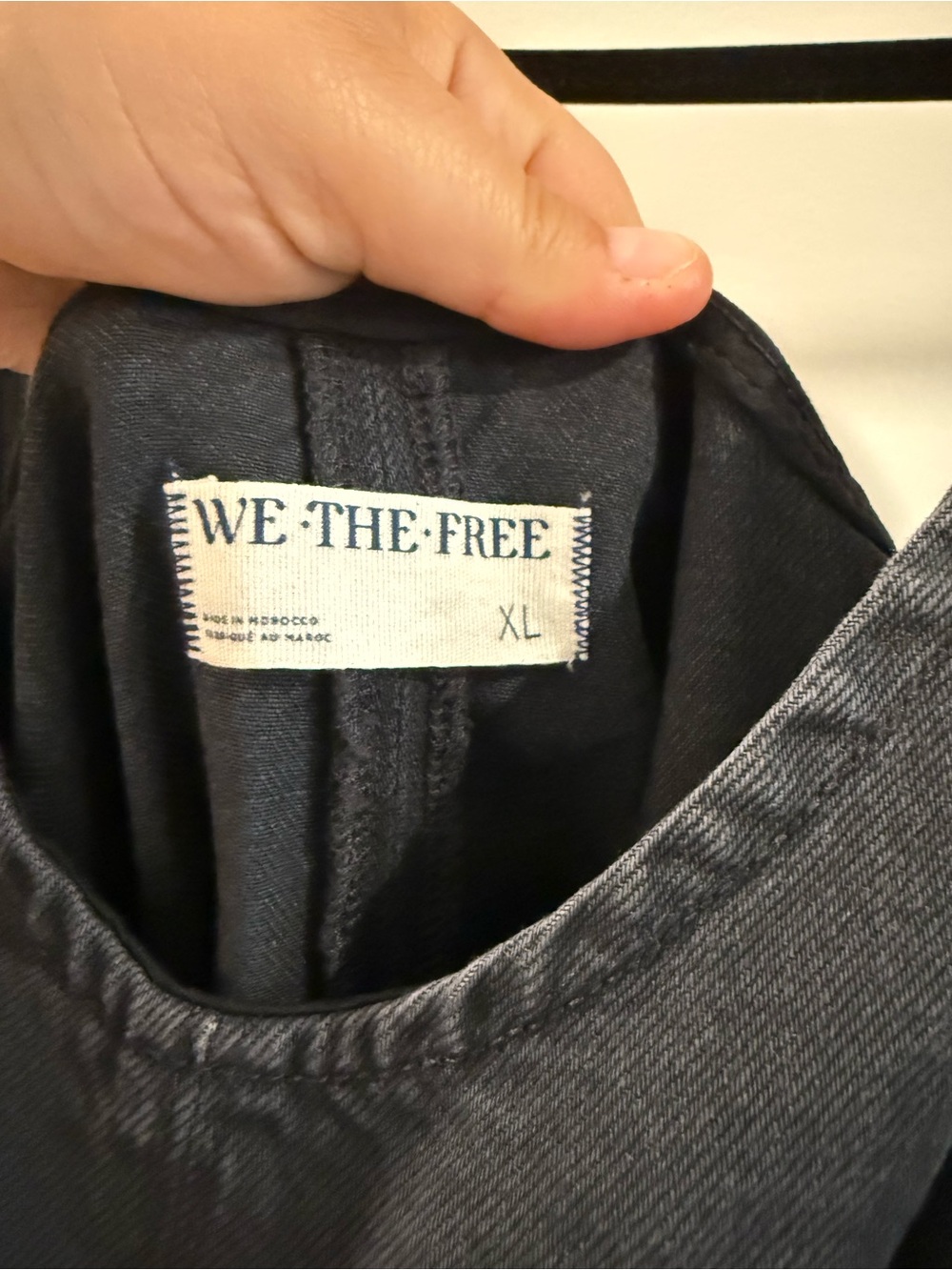 We The Free Dark Gray Scoop Neck Sleeveless Romper - Picture 5 of 8